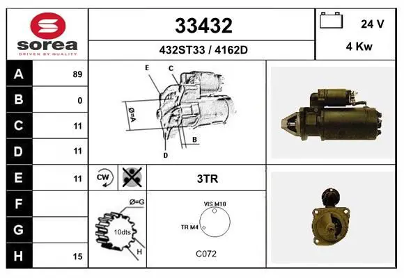 Handler.Part Starter EAI 33432 1