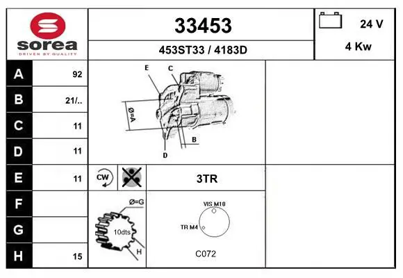 Handler.Part Starter EAI 33453 1