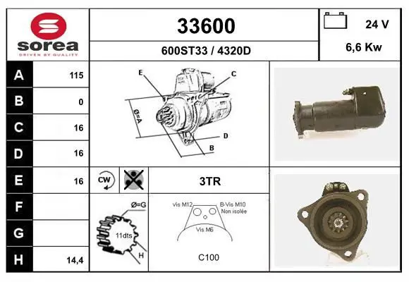 Handler.Part Starter EAI 33600 1