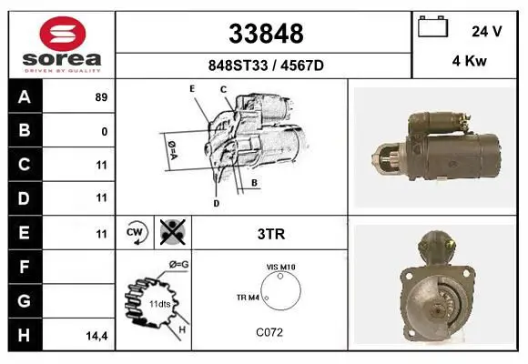 Handler.Part Starter EAI 33848 1