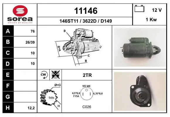 Handler.Part Starter EAI 11146 1