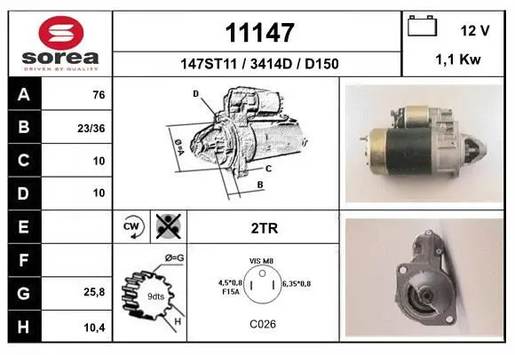 Handler.Part Starter EAI 11147 1