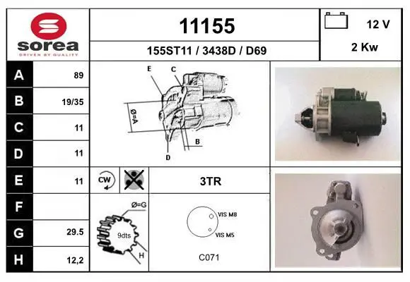 Handler.Part Starter EAI 11155 1