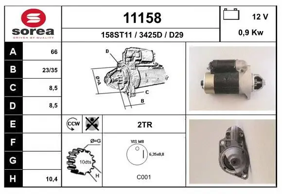 Handler.Part Starter EAI 11158 1