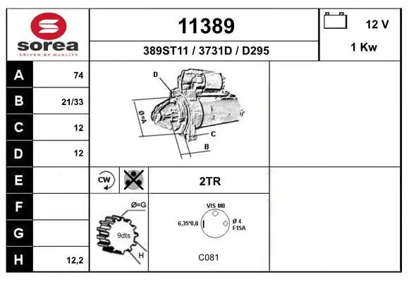 Handler.Part Starter EAI 11389 1