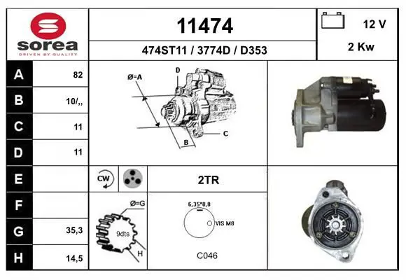 Handler.Part Starter EAI 11474 1