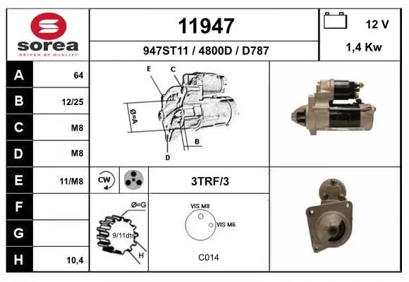 Handler.Part Starter EAI 11947 1