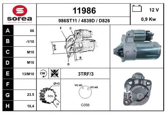 Handler.Part Starter EAI 11986 1