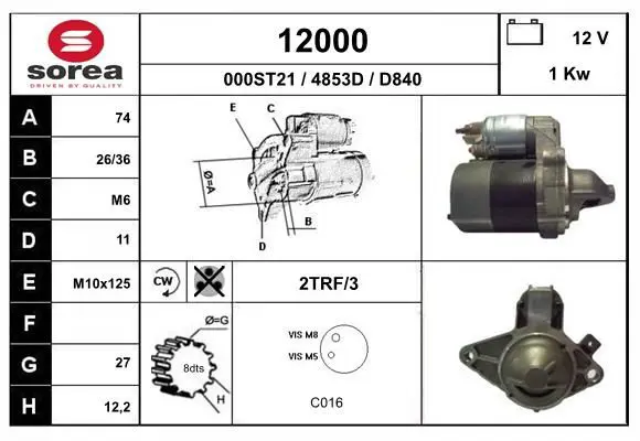 Handler.Part Starter EAI 12000 1