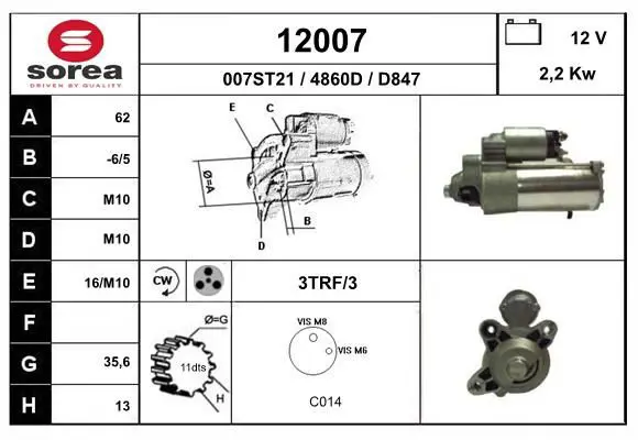 Handler.Part Starter EAI 12007 1