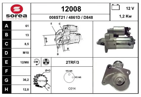 Handler.Part Starter EAI 12008 1