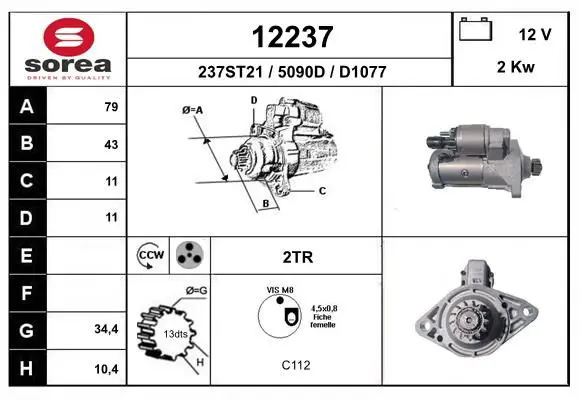 Handler.Part Starter EAI 12237 1