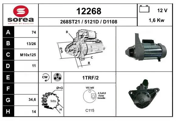 Handler.Part Starter EAI 12268 1