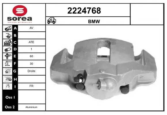 Handler.Part Brake caliper EAI 2224768 1