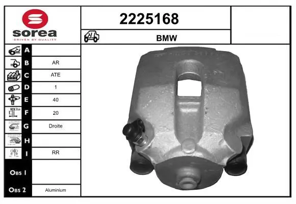 Handler.Part Brake caliper EAI 2225168 1