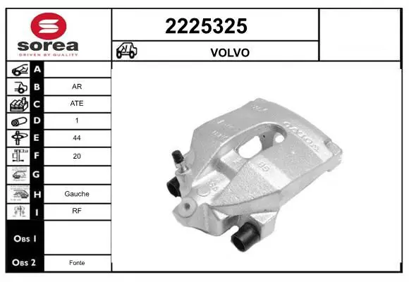 Handler.Part Brake caliper EAI 2225325 1