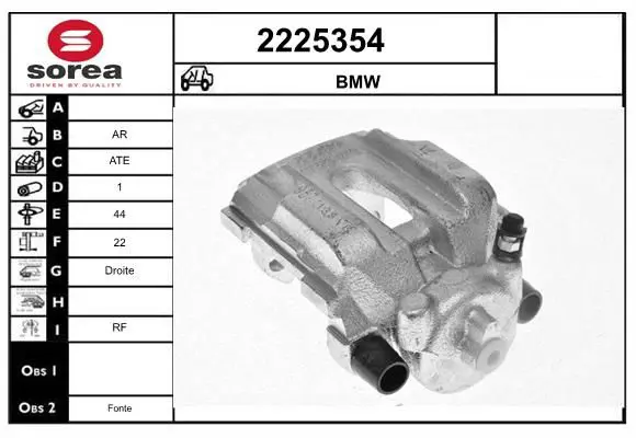 Handler.Part Brake caliper EAI 2225354 1