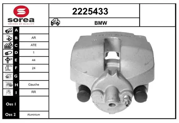 Handler.Part Brake caliper EAI 2225433 1