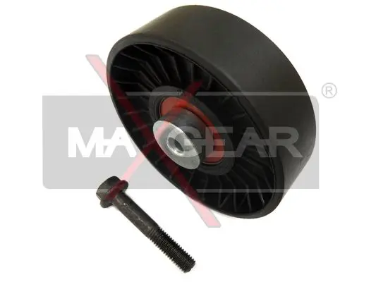 Handler.Part Deflection/guide pulley, v-ribbed belt MAXGEAR 540063 1