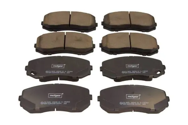 Handler.Part Brake pad set, disc brake MAXGEAR 193051 1