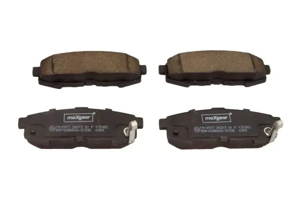 Handler.Part Brake pad set, disc brake MAXGEAR 192977 1