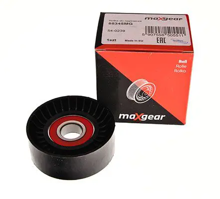 Handler.Part Tensioner pulley, v-ribbed belt MAXGEAR 540239 3