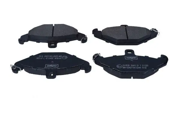 Handler.Part Brake pad set, disc brake MAXGEAR 190535 1