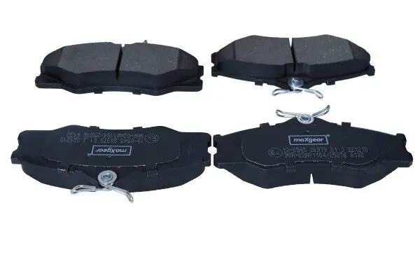 Handler.Part Brake pad set, disc brake MAXGEAR 190545 1