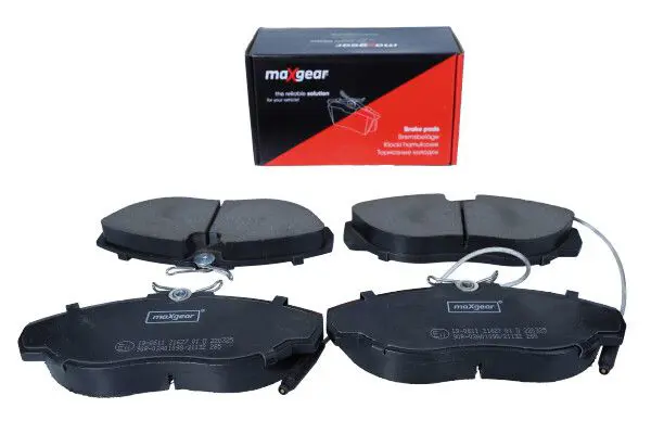 Handler.Part Brake pad set, disc brake MAXGEAR 190611 2