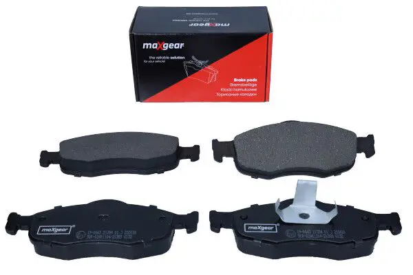 Handler.Part Brake pad set, disc brake MAXGEAR 190643 2