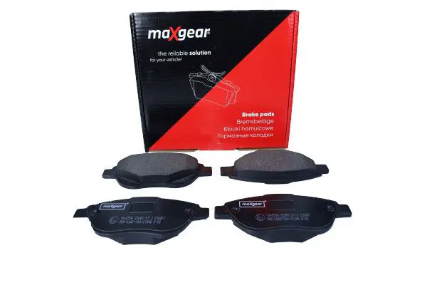 Handler.Part Brake pad set, disc brake MAXGEAR 190576 2