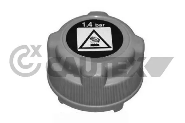 Handler.Part Sealing cap, coolant tank CAUTEX 955385 1