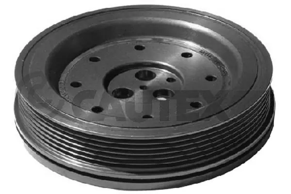 Handler.Part Belt pulley, crankshaft CAUTEX 080964 1