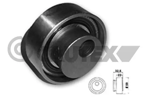 Handler.Part Tensioner pulley, timing belt CAUTEX 030944 1