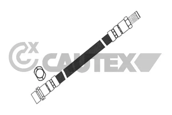 Handler.Part Brake hose CAUTEX 080234 1