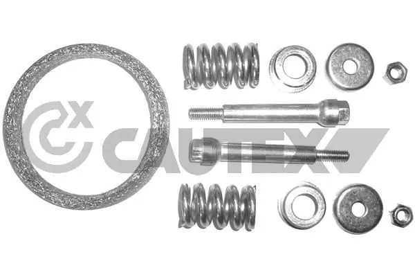 Handler.Part Gasket set, exhaust system CAUTEX 030345 1