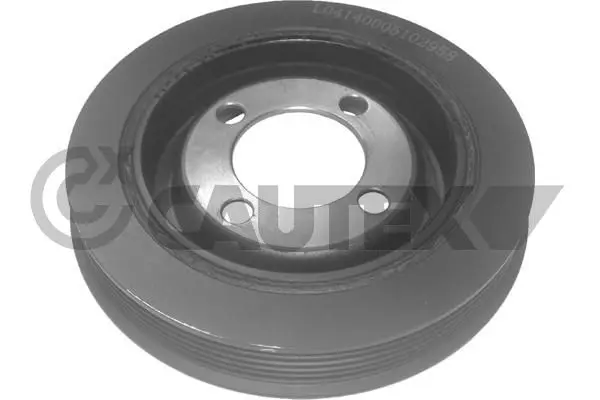 Handler.Part Belt pulley, crankshaft CAUTEX 030923 1