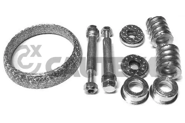 Handler.Part Mounting kit, exhaust system CAUTEX 030374 1