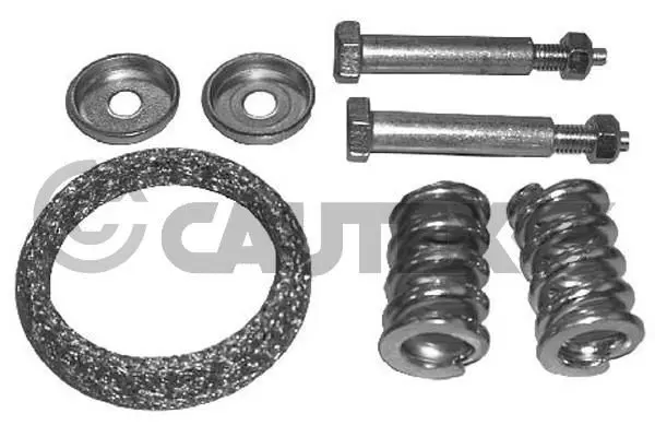 Handler.Part Mounting kit, exhaust system CAUTEX 030375 1