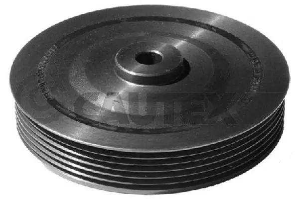 Handler.Part Belt pulley, crankshaft CAUTEX 020915 1