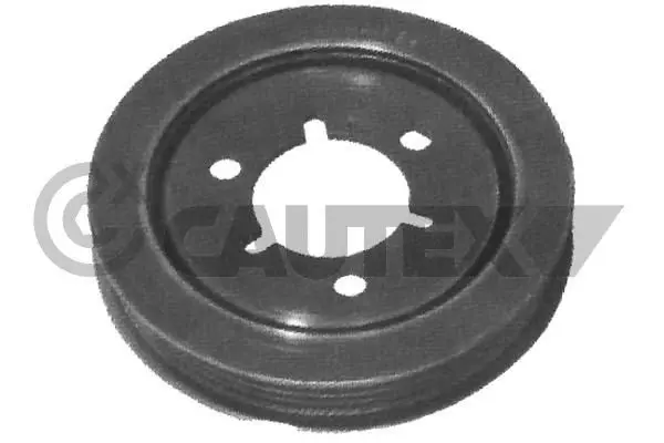 Handler.Part Belt pulley, crankshaft CAUTEX 030963 1