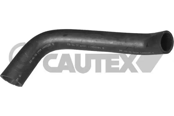 Handler.Part Radiator hose CAUTEX 016022 1