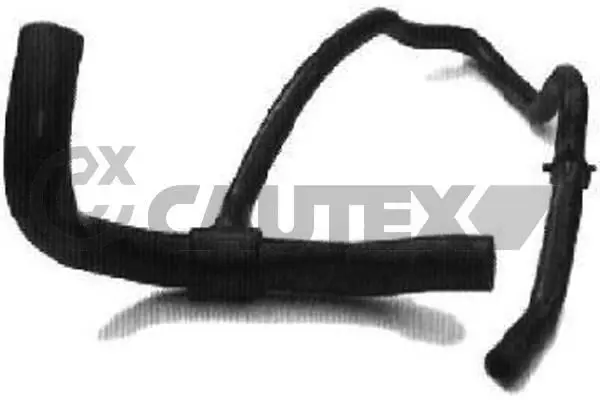 Handler.Part Radiator hose CAUTEX 086176 1