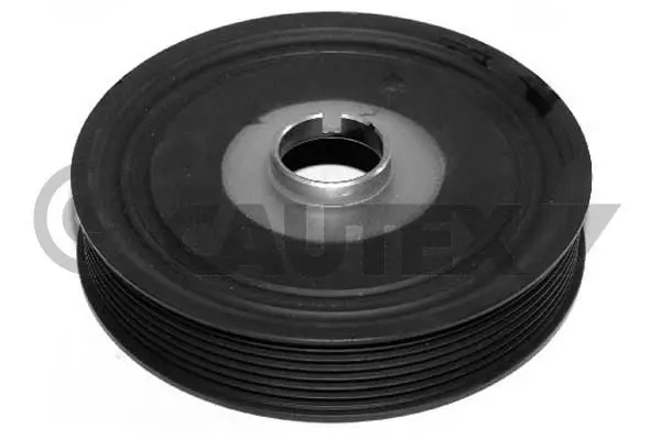 Handler.Part Belt pulley, crankshaft CAUTEX 020962 1