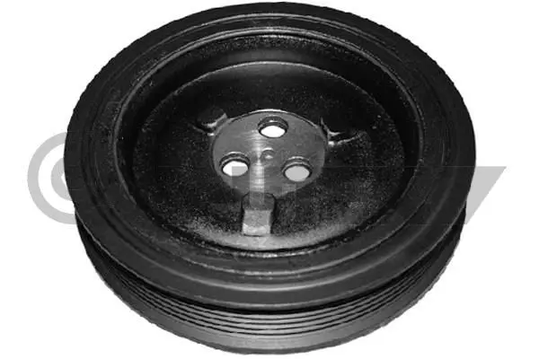 Handler.Part Belt pulley, crankshaft CAUTEX 080976 1