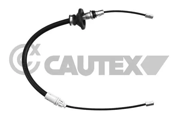 Handler.Part Cable, parking brake CAUTEX 489003 1