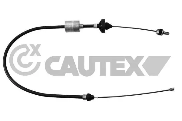 Handler.Part Clutch cable CAUTEX 028387 1