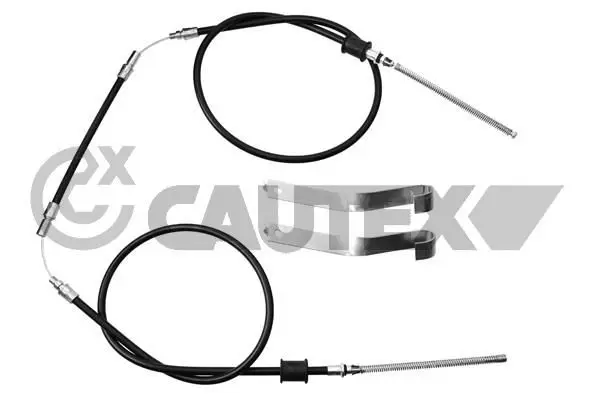 Handler.Part Cable, parking brake CAUTEX 088024 1