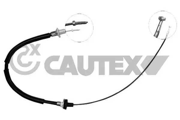 Handler.Part Clutch cable CAUTEX 088048 1