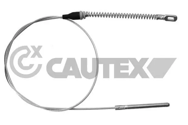 Handler.Part Cable, parking brake CAUTEX 480029 1